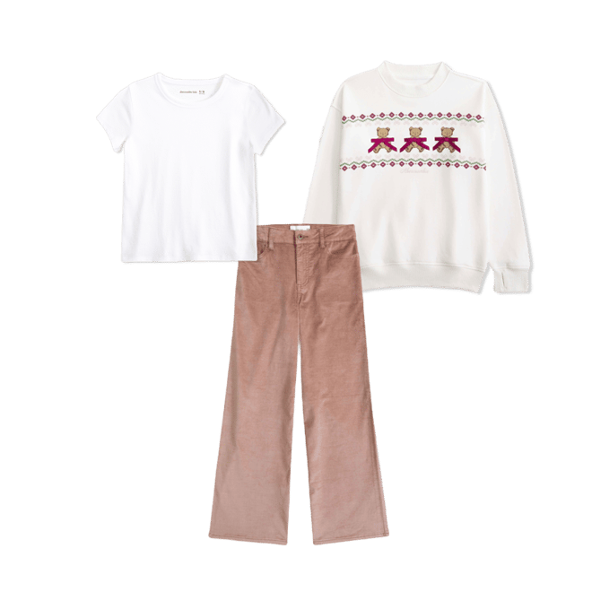 high rise velvet wide leg pants