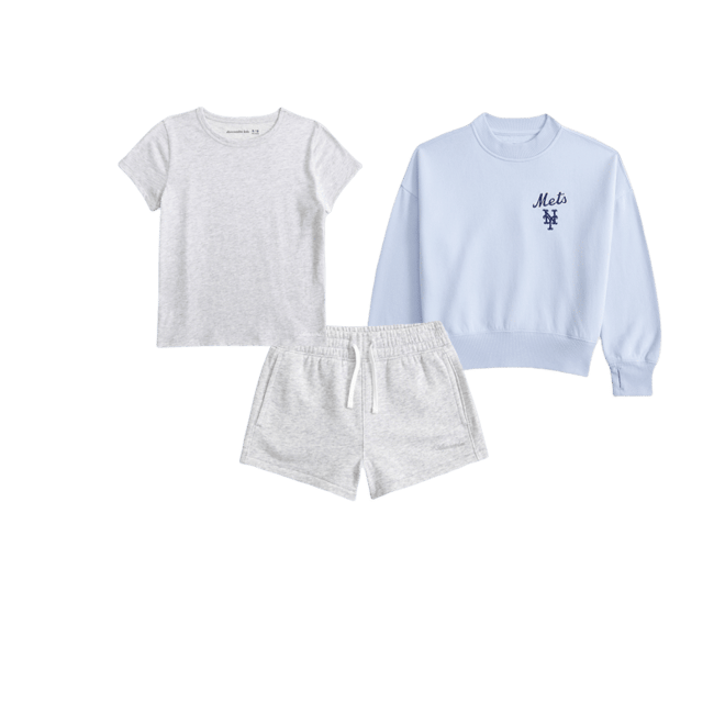 new york mets graphic crew sweatshirt