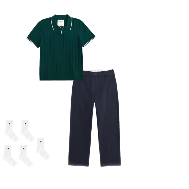 johnny collar sweater polo