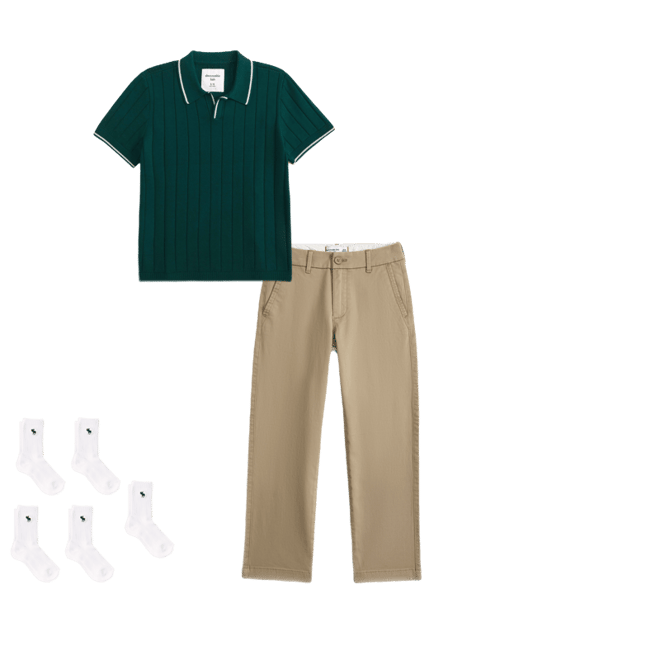 johnny collar sweater polo