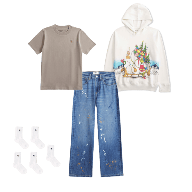 the grinch graphic popover hoodie