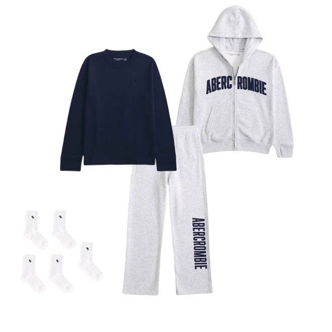 logo baggy open-hem sweatpants
