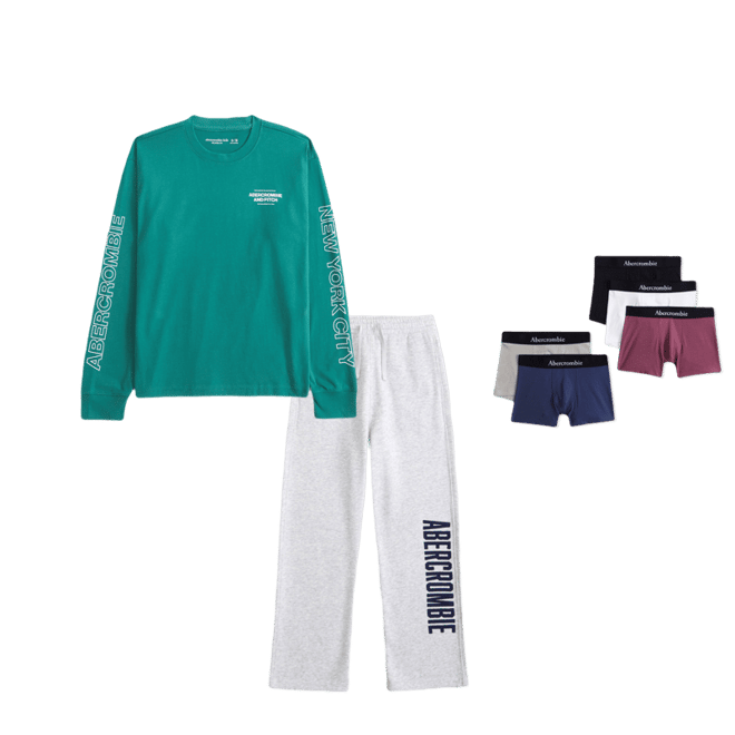 long-sleeve logo tee