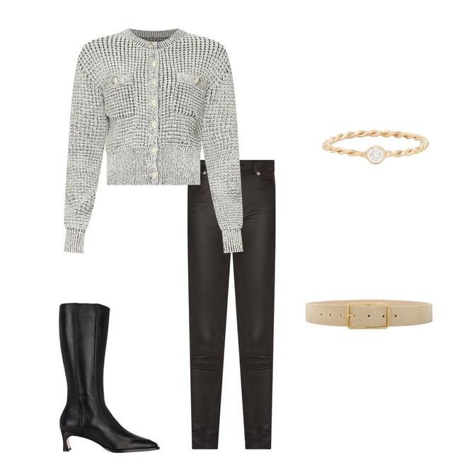 B-Low the Belt Milla Suede Belt in Light Sand & Gold | REVOLVE