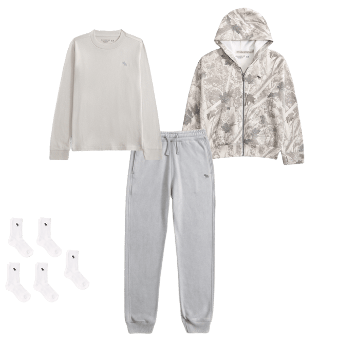 essential icon full-zip hoodie