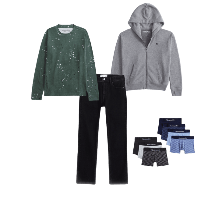 essential long-sleeve icon crew tee