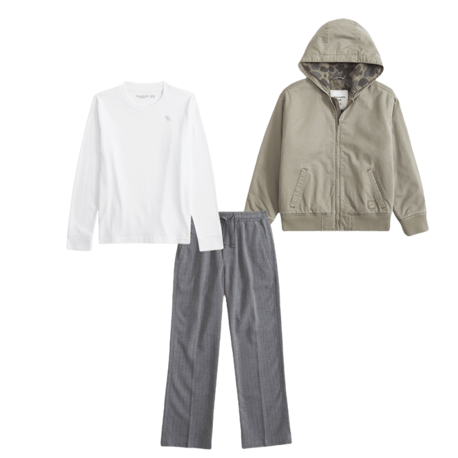 hooded workwear jacket