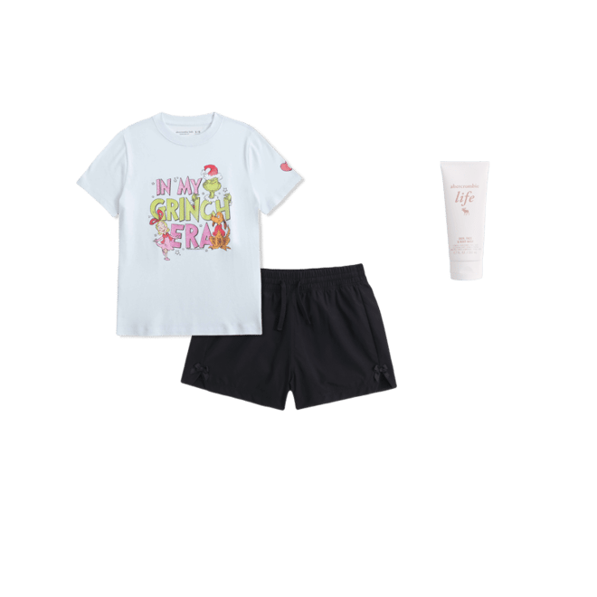 ypb high rise bow shorts