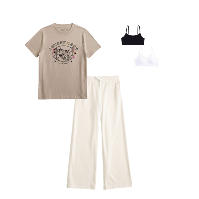 low rise baggy pull-on pants