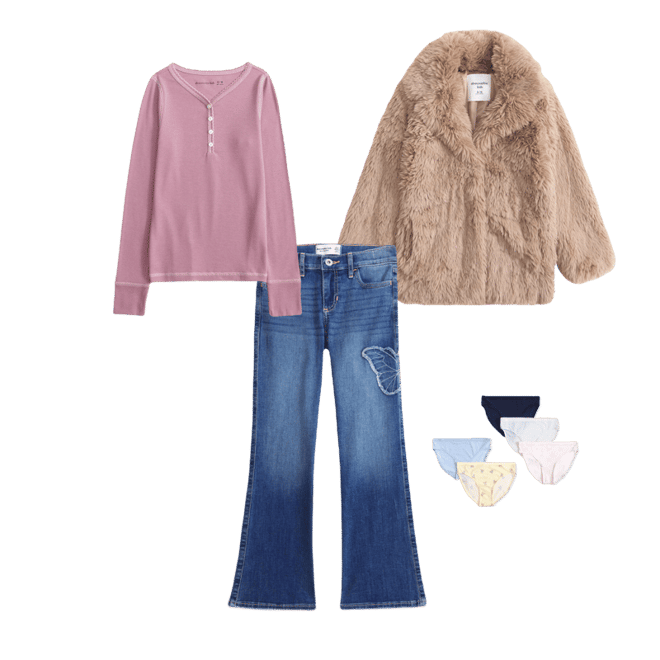 long faux fur jacket