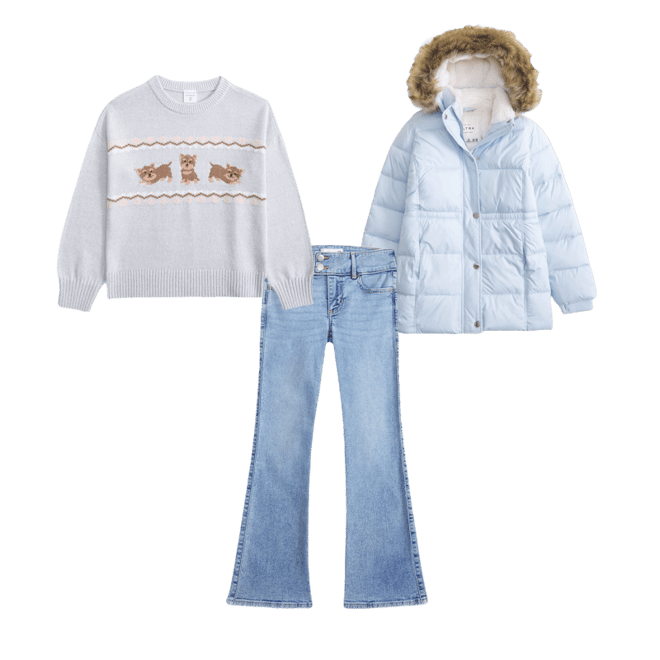 oversized graphic crew sweater