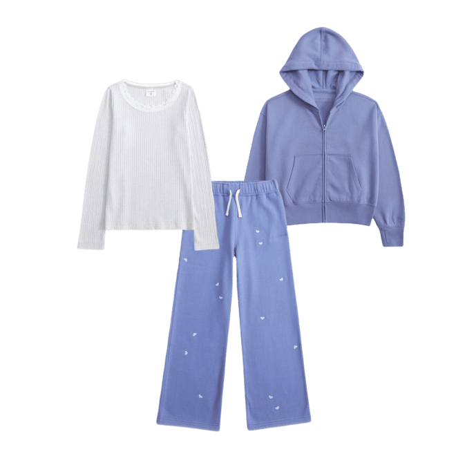 essential wide leg sweatpants