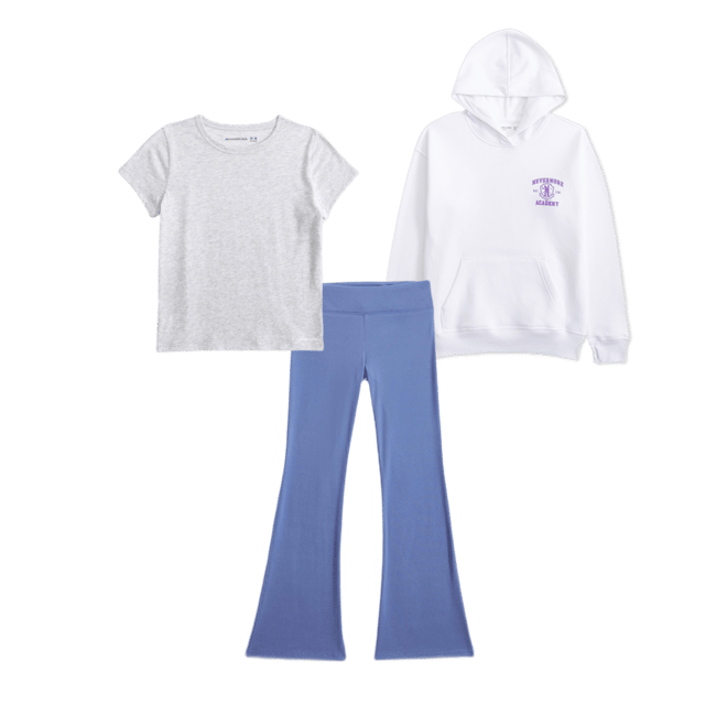 legging-friendly wednesday graphic popover hoodie