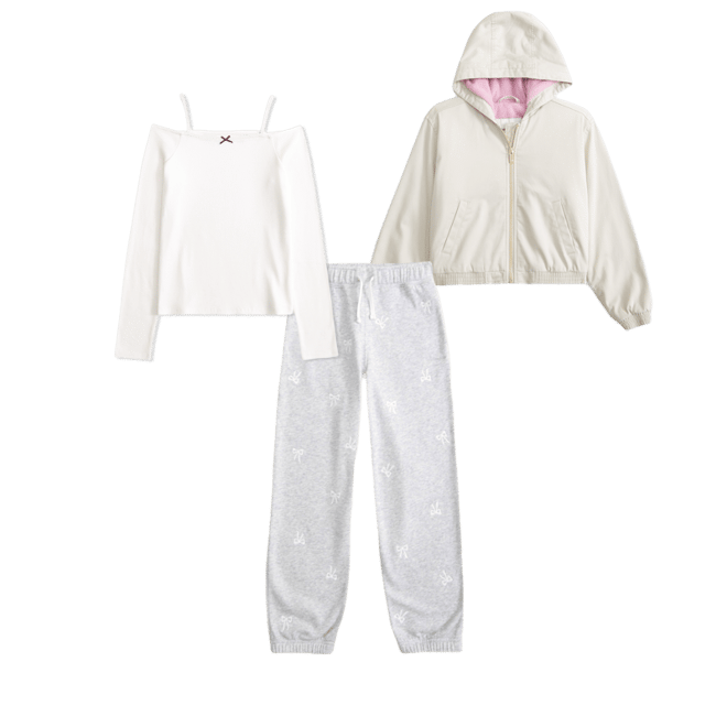 hooded workwear full-zip jacket