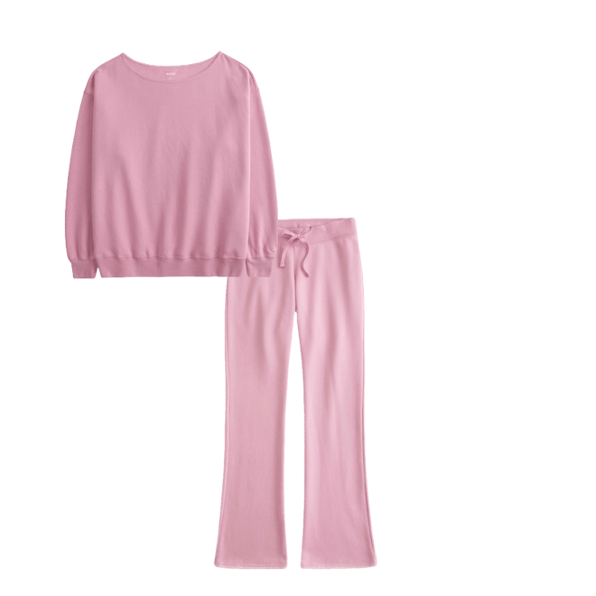 Oversized Off-the-Shoulder Sweatshirt