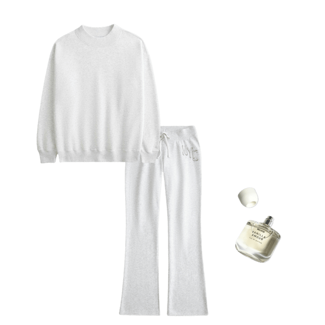 Oversized Mock-Neck Sweatshirt