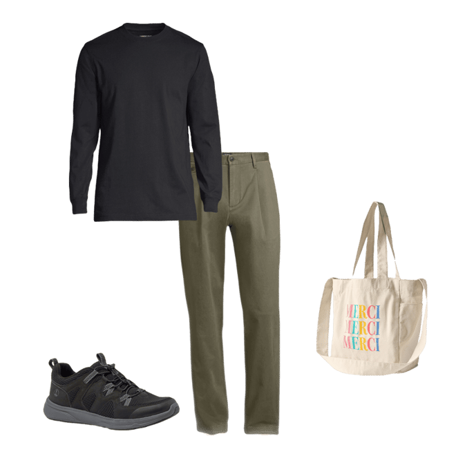 Men's Knockabout Comfort Waist Relaxed Fit Pleated Front Chino