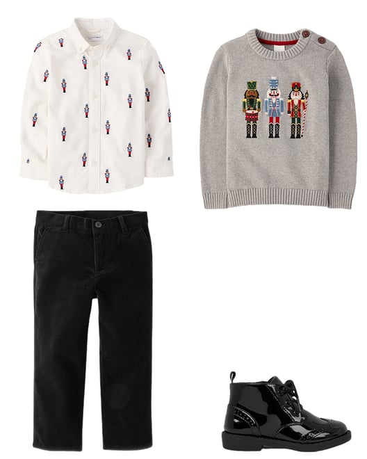 Girls Faux Patent Leather Pearl Boots - Ladies And Gentlemen