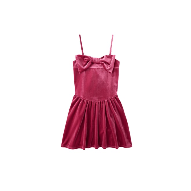 open lace back dress Valentino 1980s Pink Bow Dress – Vintage by Misty main image 0