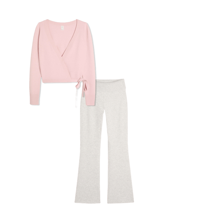 Gilly Hicks Sweater-Knit Multi-Way Wrap Top