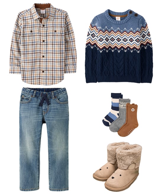 4th bundle featuring 4 items which compliment Boys Pull On Relaxed Jeans