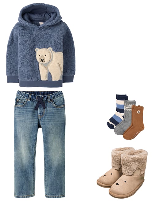 5th bundle featuring 3 items which compliment Boys Pull On Relaxed Jeans