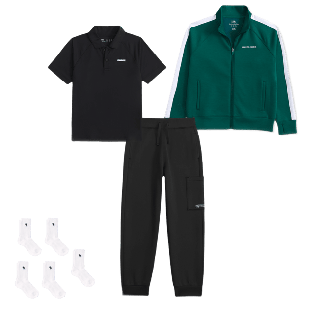 ypb neoknit logo track jacket