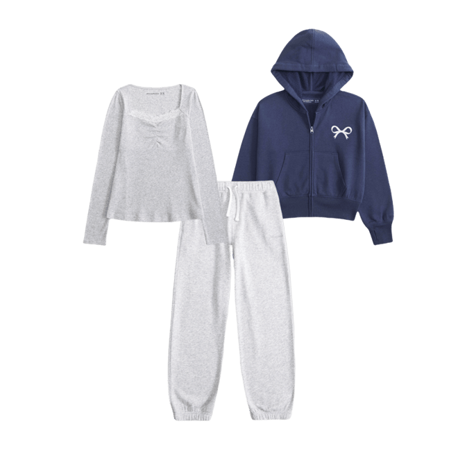 graphic full-zip hoodie