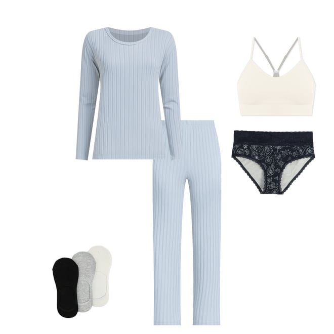 Simply Comfy Cotton Floral Print Hipster Panty