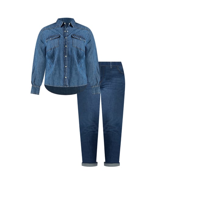 90s W&LT Denim Pants ② Women's Legendary 90's Taper Leg Jean (Plus) | Women | Lee®