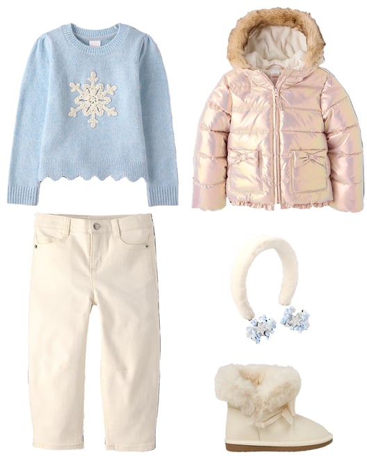 Girls Snowflake Dress - New York City Ballet by GYMBOREE - Blue