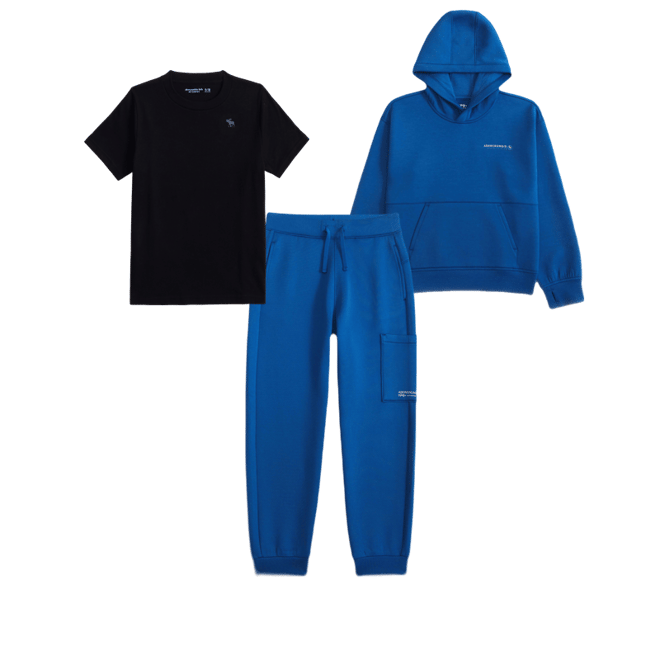 ypb neoknit logo popover hoodie
