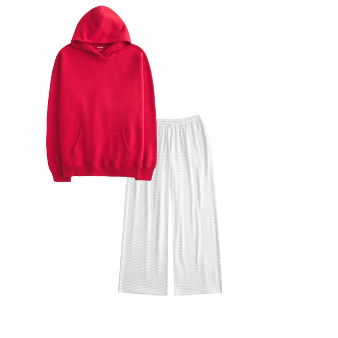 Hollister Feel Good Fleece Oversized Hoodie