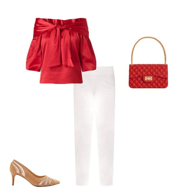 Cato Fashions | Cato Off Shoulder Bow Blouse