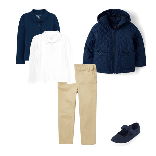 8th bundle featuring 3 items which compliment Toddler Girls Quilted Jacket