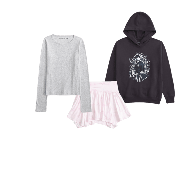 ypb asymmetrical skort
