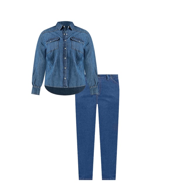 Women's Relaxed Fit Side Elastic (Plus) Jeans | Lee®