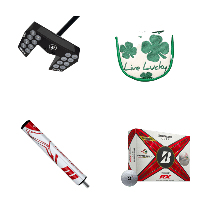 L.A.B. Golf MEZZ.1 MAX Broomstick Platinum Putter | Golf Galaxy