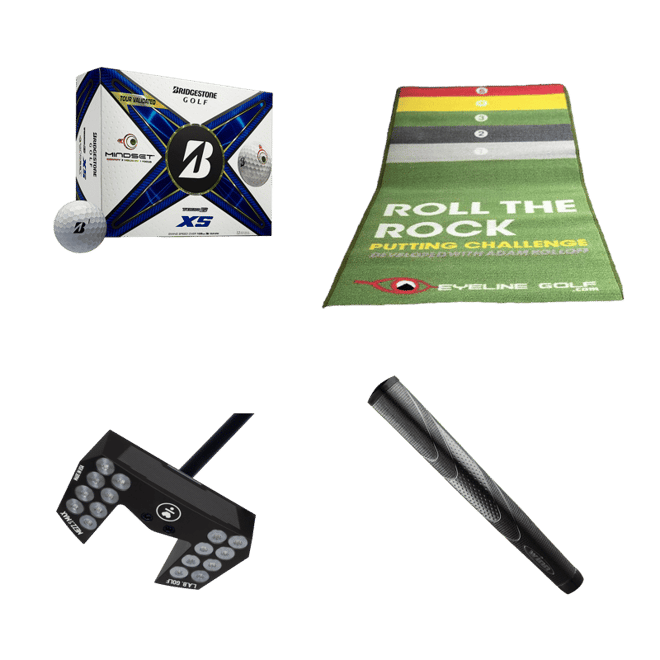 L.A.B. Golf MEZZ.1 MAX Broomstick Platinum Putter | Golf Galaxy