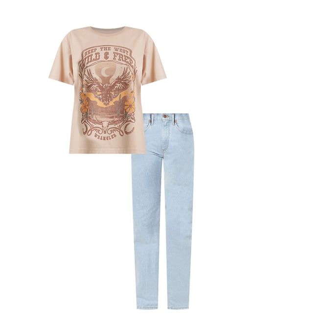 Women's Wrangler® Cowboy Cut® Slim Fit Jean in Bleach