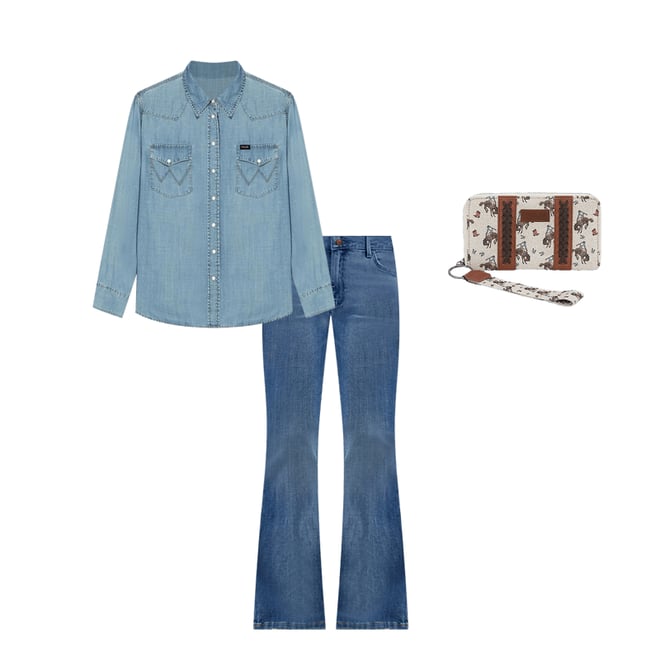 Womens Bold Boot Jean in Hudson