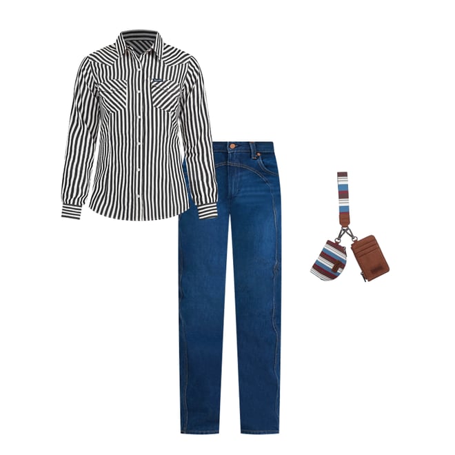 Women's Sleek Barrel Western Jean in Rustlers Retreat