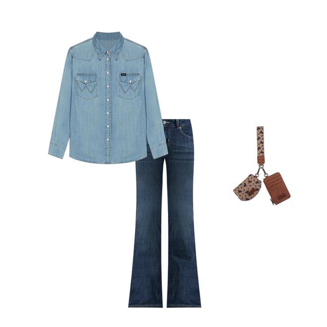 Women's Bootcut Jean in DO Wash