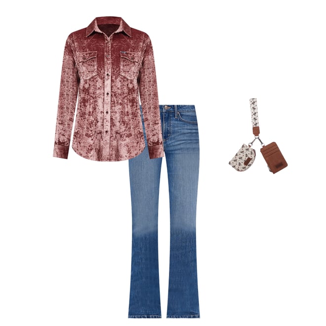 Women's Wrangler Retro® Bailey High Rise Bootcut Jean in London