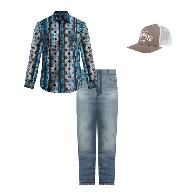 Men's Wrangler Retro® Slim Fit Straight Leg Jean in Jacksboro
