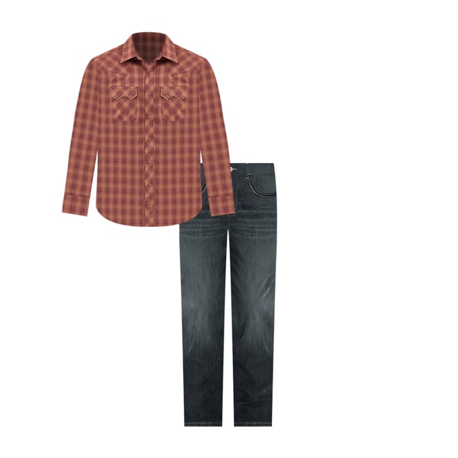 Men’s Wrangler® 20X® No. 42 Vintage Bootcut Jean in Glasgow