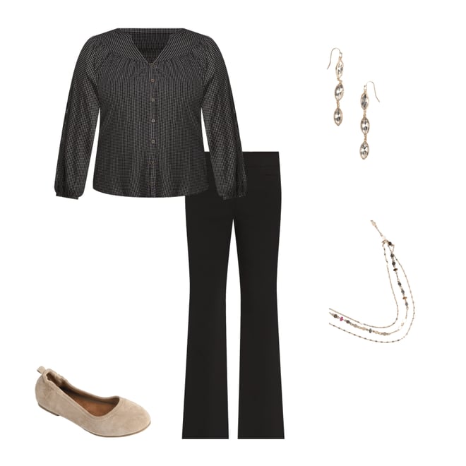 Gold Marquise Crystal Drop Earrings