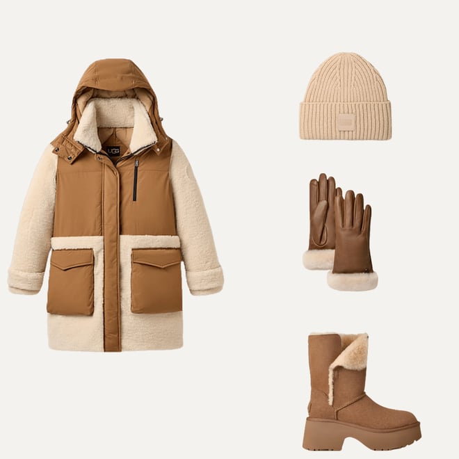 Women's Sheepskin Cuff Glove