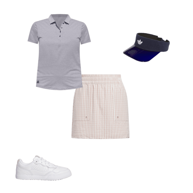 adidas Women's Ultimate365 Gingham 16