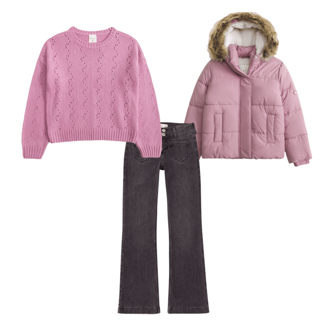 stitched crew sweater